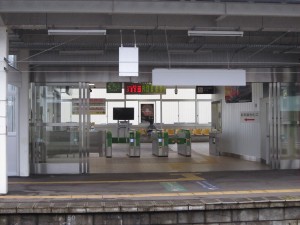 JR秋田新幹線 大曲駅 新幹線改札口