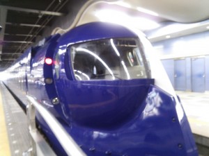 南海電鉄50000系 空港特急ラピート 難波駅にて