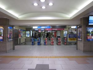 小田急電鉄小田原線 新宿駅 西口地下改札口