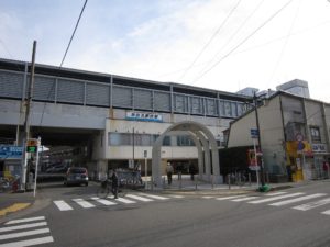 京浜急行電鉄久里浜線 京急久里浜駅 JR久里浜駅側の駅舎