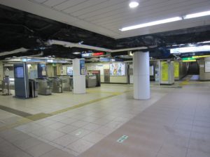 東京メトロ銀座線 京橋駅 改札口