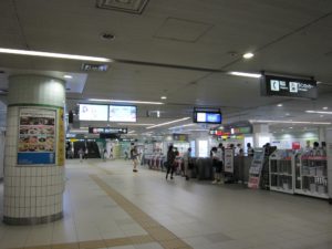 東急東横線 みなとみらい線 横浜駅 改札口