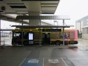成田空港 第2旅客ターミナル 第3旅客ターミナルへのバス乗り場
