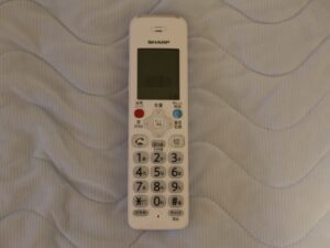 SHARP JD-AT90CL デジタルコードレス電話 子機