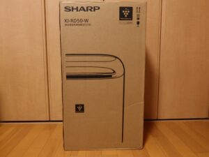 SHARP KI-RD50-W 除加湿空気清浄機 外箱