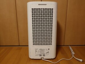 SHARP KI-RD50-W 除加湿空気清浄機 本体背面